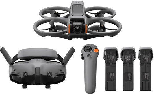 Drone DJI Avata 2 Fly More Combo (Três baterias) (caixa feia)