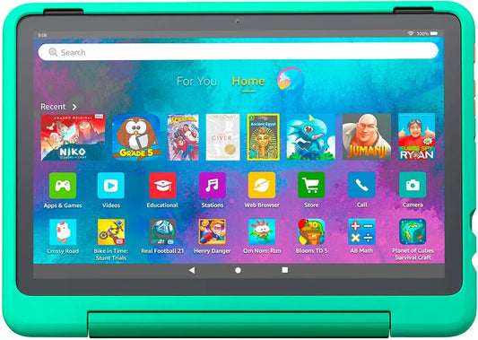 Amazon Fire HD 10 Kids Pro Tableta WiFi de 32GB con estuche Mint (13ª generación)