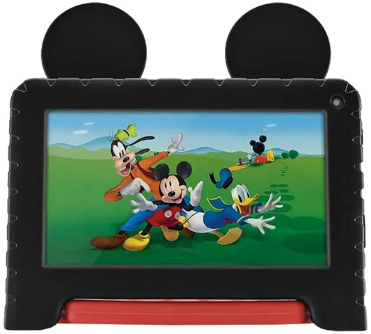 NB627 Disney Junior Mickey 7" Wi-Fi/Bluetooth 2+2GB/64GB Multi Tablet - Negro/Rojo